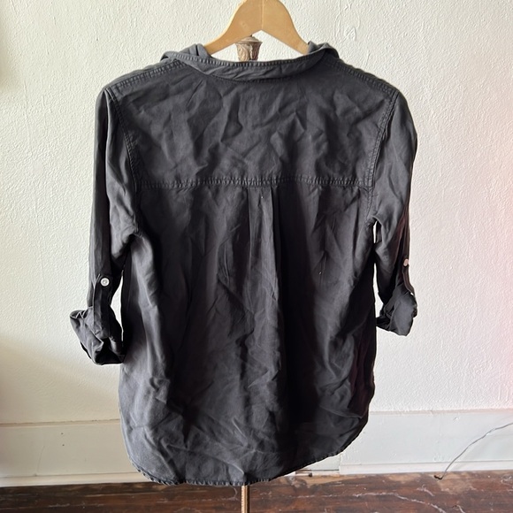 NWT Thread + Supply Black Button Up Shirt Size Small - Picture 3 of 3